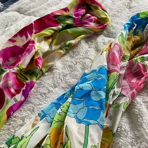 ECHO 2 silk scarves